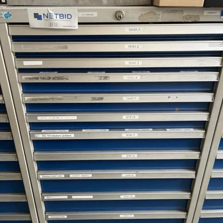 Tool cabinet, 12 drawers 150x60x60 cm